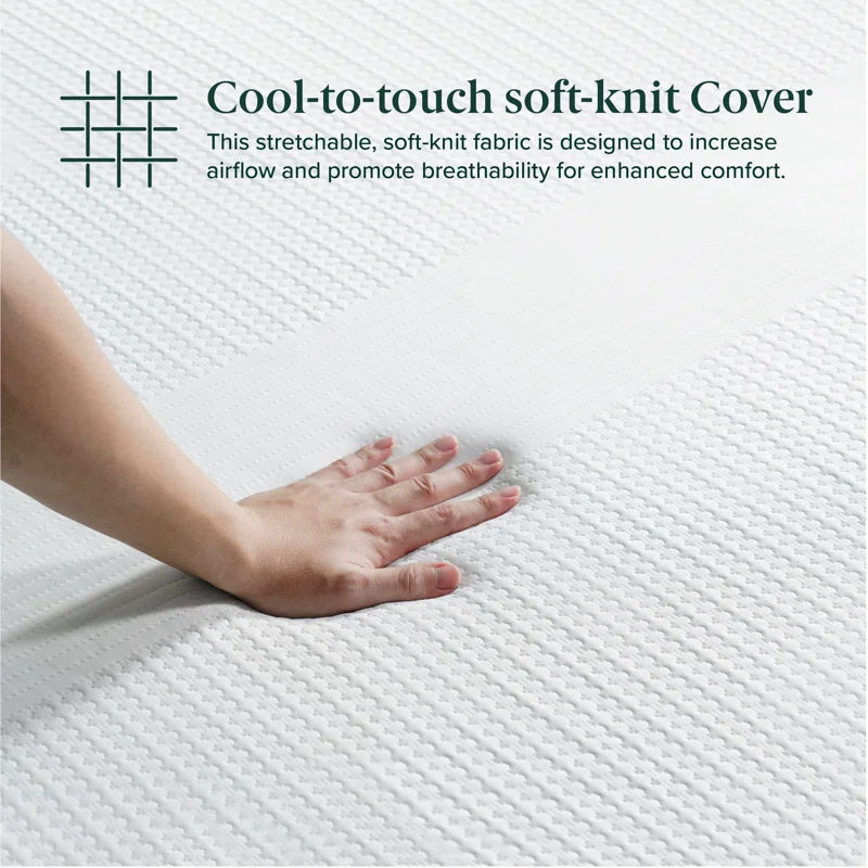 Nora Medium Cooling Gel Memory Foam Mattress with Cooling Cover